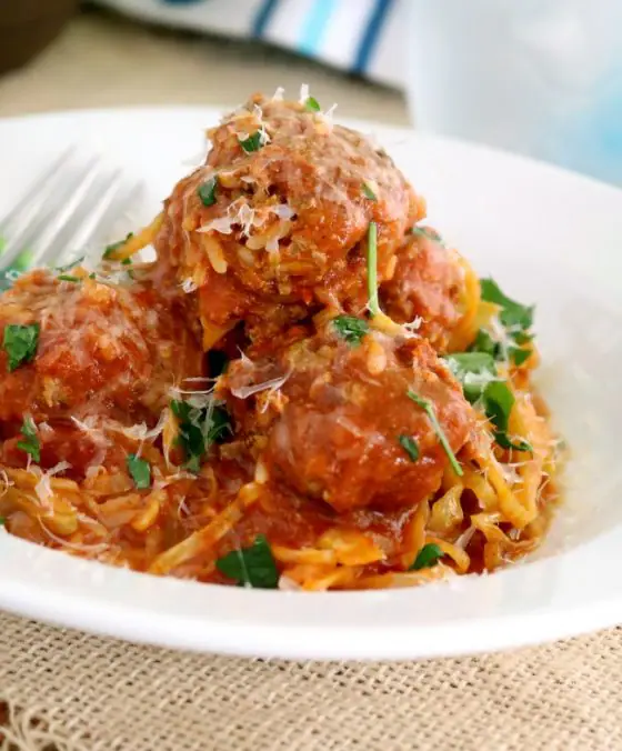 Cabbage and Chicken Meatballs